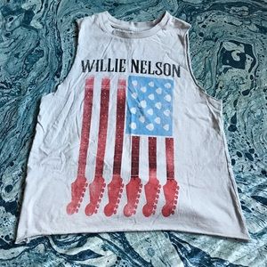 Willie Nelson Cropped T!